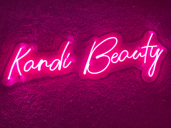 A picture of Nail & Spa Salon Logo (Kandy Beauty)