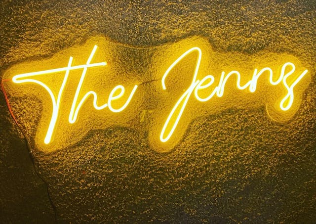A picture of Neon Sign for Wedding (The Jenns)