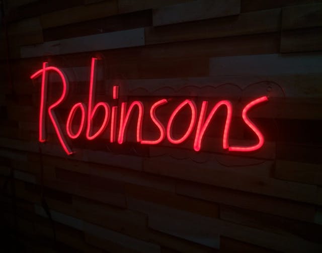 A picture of Custom Family Name Neon Sign