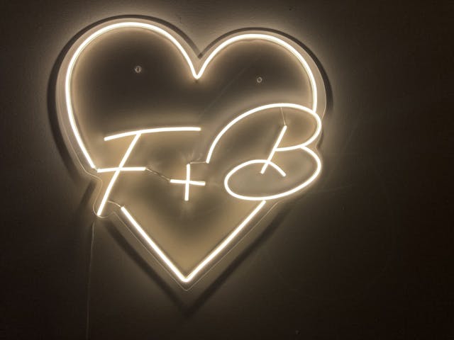 A picture of Special Wedding Personalized Neon Sign 