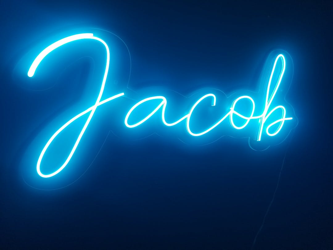 Personal Name Neon Sign